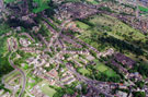 Aerial view of Shirecliffe/Pitsmoor area. Prominent roads include Firshill Crescent, left. Barnsley Road leading to Burngreave Road and Pitsmoor Road, centre. Scott Road and Burngreave Cemetery in background