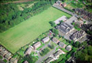 Lound Junior School, Lound Side, Chapeltown. Mafeking Place, top, right. Mount Pleasant Close in foreground