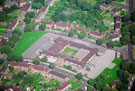 Aerial view of Longley School, Raisen Hall Road. Herries Place at rear of school Aerial view of Longley School, Raisen Hall Road. Herries Place at rear of school