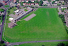 Aerial view of Greenhill Primary School, Reney Road, left. Greenhill Main Road, rear. Greenhill Parkway in foreground