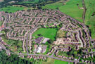 Aerial view of Deepcar area. Royd Nursery Infants School, Carr Road and Deepcar St. John's C of E Junior School, St Margaret Avenue, in foreground. Coultas Avenue, bottom right.