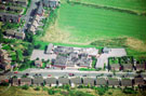 Aerial view of Limpsfield Community Middle School, Jenkin Avenue, Brightside. Limpsfield Road, top left
