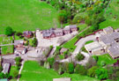 Aerial view of Pack Horse Inn, St. Mary's RC Junior and Infants School, centre and High Green School, Pack Horse Lane