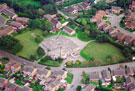 Aerial view of Lound Infant School, Sherburn Gate, Chapeltown. Arncliffe Drive in background