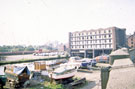 Derelict Straddle Warehouses, Canal Basin, Sheffield and South Yorkshire Navigation 