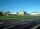 View: w01240 Sheaf Street looking towards Pond Street bus station and (right) Ponds Forge sports centre 