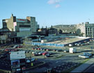 Elevated view of Broad Street (latterly Broad Street West) with Wilkinsons in the background left