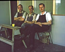 Mitchell Construction employees on a tea break Mitchell Construction employees on a tea break