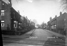 No. 22, Newman Road (left) looking down Eccles Street
