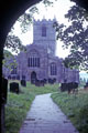 St. Mary C. of E. Church, Ecclesfield from the Lych Gate, Priory Road