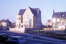 Ellesmere Infant School left and former Ellesmere Road Methodist Sunday School (right), Ellesmere Road with the junction of Maxwell Street extreme left