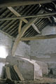 Interior of Upper Cruck Barn, Onesacre, Oughtibridge from the West 