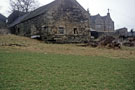Cruck Barn and Onesacre Hall, Onesacre, Oughtibridge from the West 