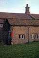 Mullioned windows at the rear of Hill House Farm, Mortimer Road, Midhopestones, spring 1976