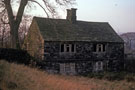 Farmhouse at The Oaks, Midhopestones, spring 1976