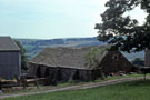 Cruck Barn at, Woodseats Farm, off Windy Bank, Low Bradfield 