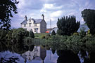 Olive House reflected in Olive Mill Dam, off Black Lane, Loxley Valley