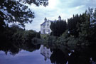 Olive House reflected in Olive Mill Dam, off Black Lane, Loxley Valley