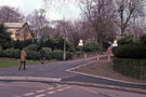Pedestrianisation of Norton Church Road, Norton, Spring 1976