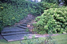 Grade II Listed Terrace and Steps, 1905 by Edwin Lutyens, No. 98 Graham Road originally in the grounds of Esholt House, No. 381 Fulwood Road