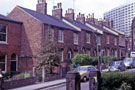 Nos 91-103 (part of 85 extreme left), Wilkinson Street with Hallamshire Hospital extreme right Nos 91-103 (part of 85 extreme left), Wilkinson Street with Hallamshire Hospital extreme right