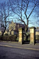 View: w01795 Shrewsbury Alms Houses Gate and Chapel, Norfolk Road, Spring 1983