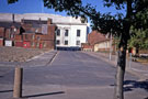 Rear of Masonic Hall (left) and Central Library, Surrey Street from Eyre Street with Local Taxation and Licencing Office right Rear of Masonic Hall (left) and Central Library, Surrey Street from Eyre Street with Local Taxation and Licencing Office right