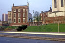 View: w01882 Leader House (left), Central Library (right) and Masonic Hall (background), Surrey Street from Arundel Gate