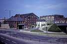 Terminal and Straddle Warehouse and other properties, Canal Basin from Sheaf Roundabout
