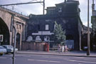 Wicker Viaduct and former entrance to Victoria Station, The Wicker