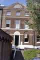 Former Girls' Charity School, St. James' Row.  The school, established in 1786, relocated from St. James' Row to Mount Pleasant, Sharrow Lane, in 1874. 