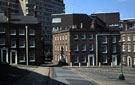 Nos. 17 and 19 (left) and 26-22 (right), Paradise Square looking towards Silver Street Head