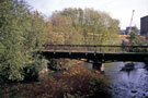 Old Iron Bridge across the River Don
