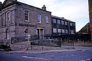 Entrance to the former residential part of Globe Works, Penistone Road from St. Philips Churchyard, originally built by William Ibbotson 