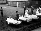 H.M. King George V chatting to patients, 3rd Northern General Base Hospital, Broomhall, World War I H.M. King George V chatting to patients, 3rd Northern General Base Hospital, Broomhall, World War I
