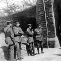 Outside the Little Chapel, 3rd Northern General Base Hospital, Broomhall, World War I