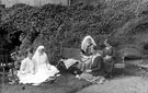 Nurses from the 3rd Northern General Hospital, Longshaw Lodge Auxiliary Hospital, Grindleford, World War I