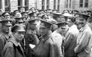 Waiting for passes, 3rd Northern General Base Hospital, Broomhall, World War I Waiting for passes, 3rd Northern General Base Hospital, Broomhall, World War I