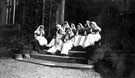 Night nurses, 3rd Northern General Base Hospital, Broomhall, World War I Night nurses, 3rd Northern General Base Hospital, Broomhall, World War I