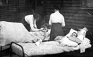 Lady barbers at Work', 3rd Northern General Base Hospital, Broomhall, World War I