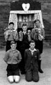 Boys with their Puppet Show, Wadsley Bridge Council School, Penistone Road North