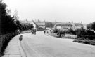 General view of Parkhead, Ecclesall Road South, Abbey Lane and the old Wheatsheaf Inn, right