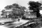 View: y00398 Greystones Road, Cliffe House Farm, on left, behind trees