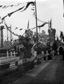 Queen Victoria's visit to Sheffield, decorations on Blonk Street Bridge