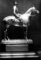 Silver statuette presented to Mr Frank Smith from friends of the Lord Fitzwilliam Hunt, designed and modelled by T. Swaffield Brown