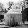 Frozen fountain, Weston Park