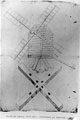 View: y00793 Plan of small post-mill, standing at Norton, the book 'Chantreyland', by Harold Armitage refers to a windmill which stood on the hill-top at the Herdings, which resulted in a lawsuit, during the reign of Elizabeth