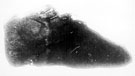 Sheffield Castle excavations recorded by J.B. Himsworth. Shoe found in Castle Moat