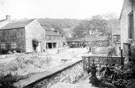 Abbeydale Works from Grinder's Shop, note steam engine, right. Former premises of W. Tyzack, Sons and Turner Ltd., manufacturers of files, saws, scythes etc., prior to restoration and becoming Abbeydale Industrial Hamlet Museum