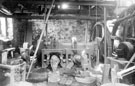 Water driven tilt hammers and grindstones, Abbeydale Works, former premises of W. Tyzack, Sons and Turner Ltd., manufacturers of files, saws, scythes etc., prior to restoration and becoming Abbeydale Industrial Hamlet Museum